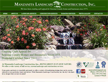 Tablet Screenshot of manzanitalc.com